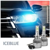 Resim 9005 Ice Blue Buz Mavi Led Xenon Far Ledi Led Zenon Far Ampulü 