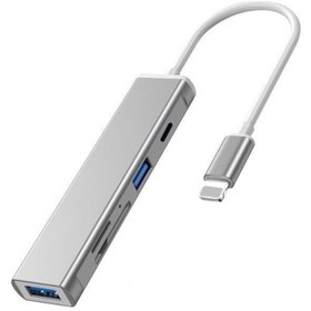 Resim iPhone Lightning Usb 3.0 Usb 2.0 Sd Tf Kart Okuyucu Çevirici S503 