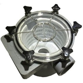 Resim Tekne Deniz Suyu Filtresi. 2". Alttan Giriş - Yandan Çıkış. 