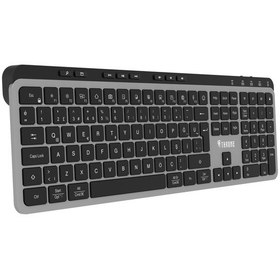 Resim Throne Elite K1 Sessiz Switch 110+8 Multimedya Tuşlu Windows & Macos Uyumlu Premium Alüminyum-Metal Kablosuz Klavye 