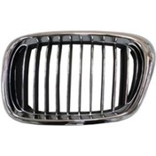 Resim Bmw 5 Seri E39 96/00 Ön Panjur Sol Ni Kelajlı 520i /520d/530i Bfn 