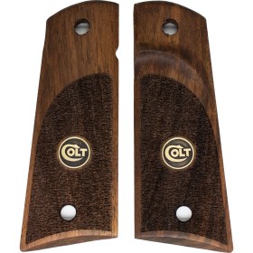 Resim Colt 1911 Ceviz Ağacı Tabanca Kabzesi 