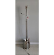 Resim Inox Serisi Klempli Reflux Still Ve Pot Still Damıtma Imbik 