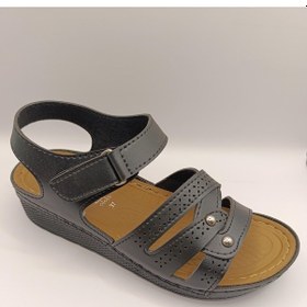 Resim Günlük Kadın Cırt Bantlı Sandalet Yumuşak Rahat Ortopedik Çok Renkli 