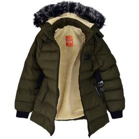 Resim Kız Çocuk Kapüşonlu Kaban Bgl-st03449 001 