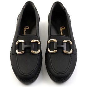 Resim Siyah Kadın Loafer Ayakkabı K01536194009 Siyah 