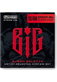 Resim Jim Dunlop Bjorn Gelotte Artist Selected Custom Drop D Elektro Gitar Teli 12-68 