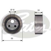 Resim GATES T41155 TRİGER EKSANTRİK GERGİ RULMANI R19 CLIO II KANGOO ME 
