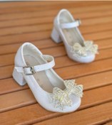Resim Surpie Shoes Çocuk Topuklu Ayakkabı, Kısa Topuklu Ayakkabı, Çocuk Abiye Ayakkabı 