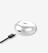 Resim TW20 IPX4 USB-C Beyaz Kulak İçi Bluetooth Kulaklık Linktech