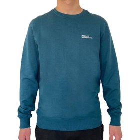 Resim Jack Wolfskin Erkek Sweatshirt Mark Sweat Yeşil 