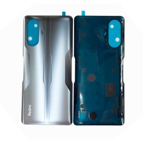 Resim Xiaomi Redmi K40 Gaming Arka Pil Batarya Kapağı Cam M2012K10C M21 - 022310000160-Silver 