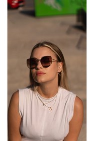 Resim Angel Eyes Kadın Güneş Gözlüğü Cat Eyes Tasarım Gold Çerceve Pembe Cam 