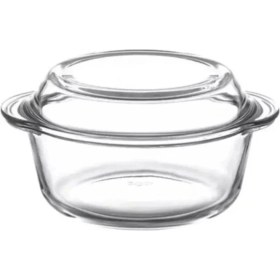 Resim Yuvarlak Borcam Kapaklı 1450 cc Beyaz, Sağlıklı ve Şık Mutfak Ürünü 