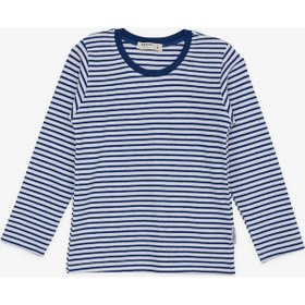 Resim Breeze Girls & Boys Erkek Bebek Uzun Kollu Tişört Çizgili 9 Ay-3 Yaş, Koyu Mavi-koyu Mavi Koyu Mavi 