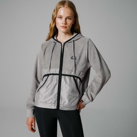 Resim Ellesse Fermuarlı Kapüşonlu Kadın Eşofman Üstü EF188-GI - M 