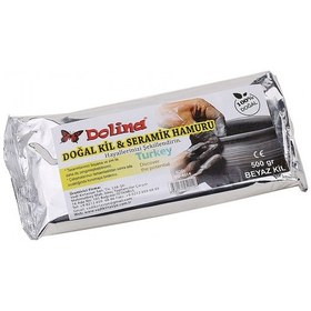 Resim Doğal Kil & Seramik Hamuru Beyaz 500 Gr 