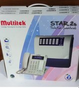 Resim Multitek Star 2S Caller Id 4-8 Telefon Santrali Multitek