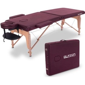 Resim Busso Msgtable Masaj Masası Bordo 