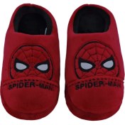 Resim SPIDERMAN - Spiderman Şekilli Kırmızı Erkek Ev Terliği 