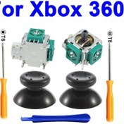 Resim A-2 Setleri 3d Og Joystick Sensörü Modülü Yedek Potansiyometre Xbox 360 Denetleyicisi Thumbstick Mantar Kapatm 