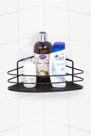 Resim Okyanus Home Twix Siyah Eko Magic Fix Üçgen Şampuanlık - 21 Cm 
