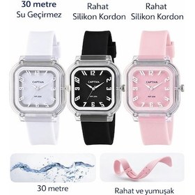 Resim Captiva Analog Rakamlı 30 Mt Suya Dayanıklı Spor Çocuk Kol Saati Yn2026.m09 Pembe 