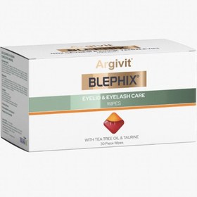 Resim Argivit Blephix Antibakteriyel Göz Çevresi ve Makyaj Temizleme Mendili 30 Adet 