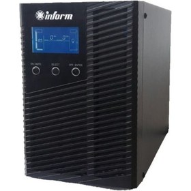Resim Inform Sinus Evo LCD 1 KVA 2 x 7 AH Online UPS Güç Kaynağı 