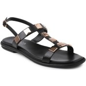 Resim Kadın Sandalet 70276-e4 Repo Nero Siyah 