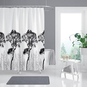 Resim Tropik Banyo Duş Perdesi 3391 Tek Kanat 1X240x200 