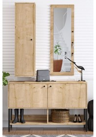 Resim Decormet Chumo Ayakkabılık Safir Meşe- Dec-20052 Çok Renkli 