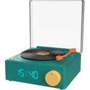 Resim Mobility on Board Retro Pikap Bluetooth Hoparlör ve Çalar Saat-Mavi 