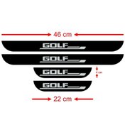 Resim Volkswagen Golf Kapı Eşiği 4 Lü Aksesuar N11.547 