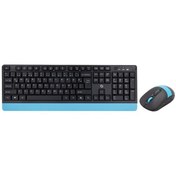 Resim Frısby Fk-4885qu Kablosuz Klavye Mouse Set Mavi 