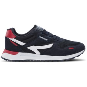 Resim Slazenger OPTIMAX I Erkek Günlük Ayakkabı Lacivert / Kırmızı 