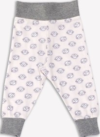 Resim Ozmoz Kuzu Baskılı Organik Bebek Pijama Altı Çok Renkli 