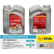 Resim Otomatik Şanzıman Yağı Atf Dexron Vı Kırmızı 1 Lt 12 Adet 