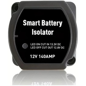 Resim Zhanglei001 12v 140a Akıllı Pil İzolatörü Voltaj Hassas Röle Vsr Atv Utv Tekne Rv Bagaj Ve Arazi Araçları İçin 