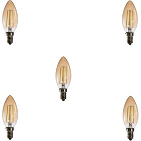 Resim Forlife 4 Watt E14 Mum Rustik Ampul - 5 Adet 