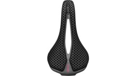 Resim Flamme Rouge Bisiklet Sele – 3D Karbon, 142 mm 14,2X24 cm | Gınepro Ultra Hafif Performans 