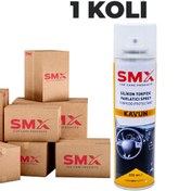 Resim SMX Silikon Torpido Parlatıcı Sprey 220 Ml (Kavun) 24 Adet 1 Koli 