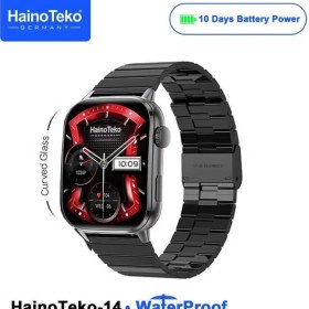 Resim Haino Teko Watch Ultra 14 Amoled Ekran WaterProof 3 Kordonlu Akıllı Saat Siyah Teko14 