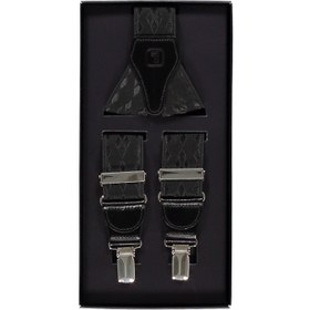 Resim Siyah Kalın Pantolon Askısı - Super Slim Fit / Siyah / 00 
