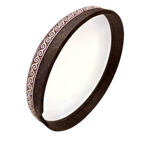 Resim Brahner Gizli Alyan Akortlu Gerçek Deri Bendir 45 CM 