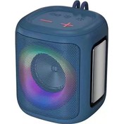 Resim A80 Taşınabilir Bluetooth Hoparlör: Su Geçirmez, Rgb Işık, Güçlü Bass, 5.2 Bt 