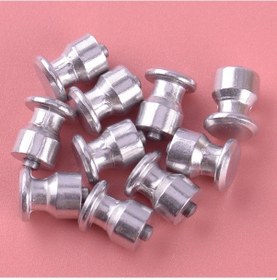 Resim Lasonstiges 100 Adet Araba Kamyon Atv Motosiklet Tekerlekleri Lastik 8mm Lastik Vidalı Saplamalar Kar Sivri Kış Kaymaz Gümüş Alüminyum Evrensel Uyar 