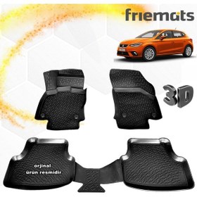 Resim Seat Ibiza 3D Paspas Havuzlu Siyah 2017 Sonrası 4 Prç N11.15306 