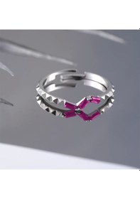 Resim Gümüş Ayarlanabilir Yüzük Silver 925 Ayar Ipy528 