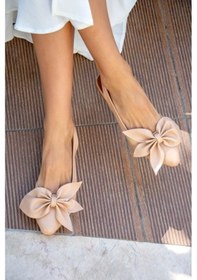 Resim Fox Shoes Ten Kadın Babet H726809009 Ten Rengi 